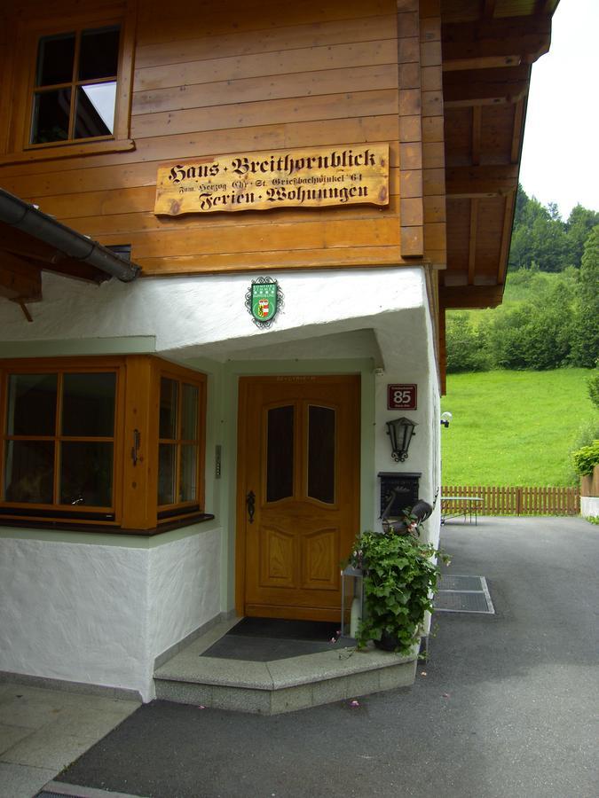 Appartamento Haus Breithornblick Maria Alm am Steinernen Meer Esterno foto